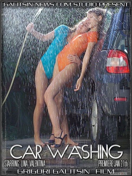 0065 GalitsinTeens Car Washing   Lina and Valentina - Car Washing - Lina and Valentina - Russian Teen Girls