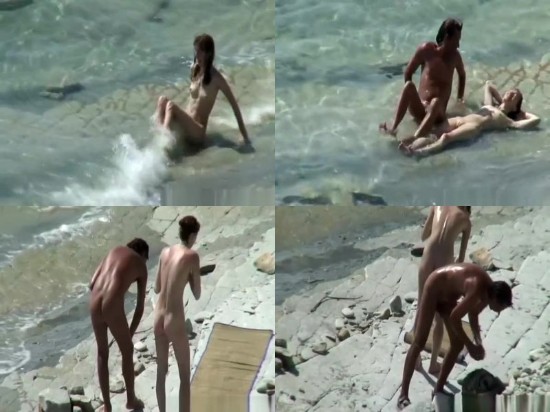 0402 NudVid Voyeur Nudist Couple Sunbathing And Refreshing - Voyeur Nudist Couple Sunbathing And Refreshing