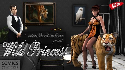 242 CH Wild Princess - Wild Princess - 77 Images of Animal Sex Comics / Hentai