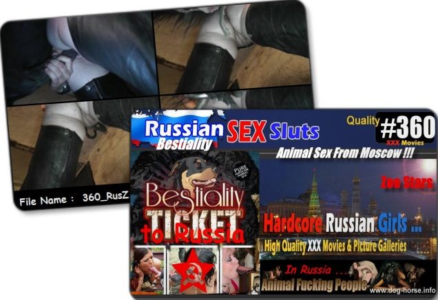 360 RusZ - 360 RusZ - Russian Bestiality porn