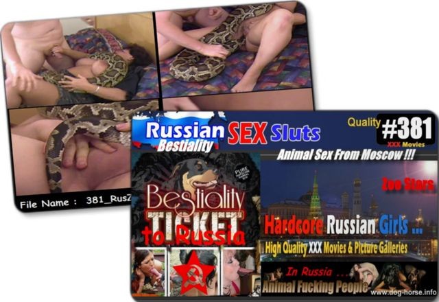 381 RusZ - 381 RusZ - Russian Bestiality porn