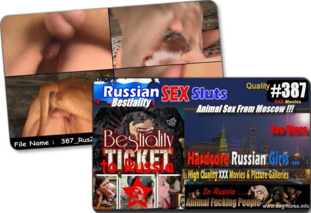 387 RusZ - 387 RusZ - Russian Bestiality porn