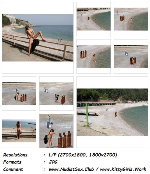 0602 NudePics Melena   On The Beach Of The Black Sea - Melena - On The Beach Of The Black Sea