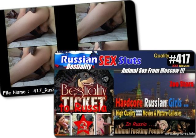 417 RusZ - 417 RusZ - Russian Bestiality porn