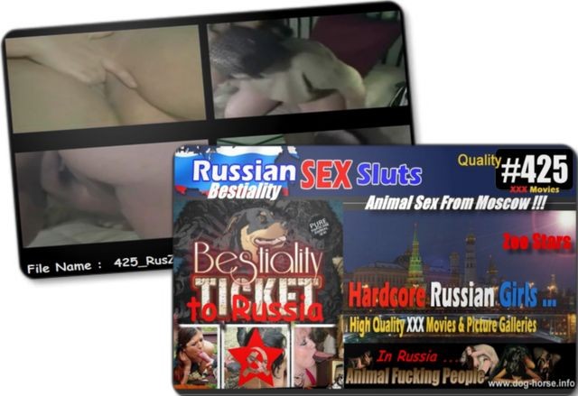 425 RusZ - 425 RusZ - Russian Bestiality porn