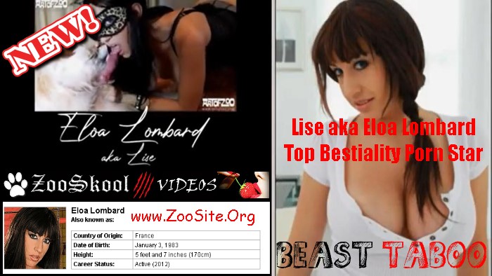 Lise - Top Bestiality Porn Star - ArtOfZoo.Biz