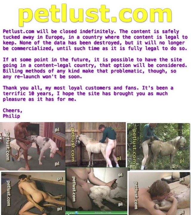 Petlust - PetLust.com SiteRip - Gay Zoo Porn, Gay Bestiality - Male Animal Porn